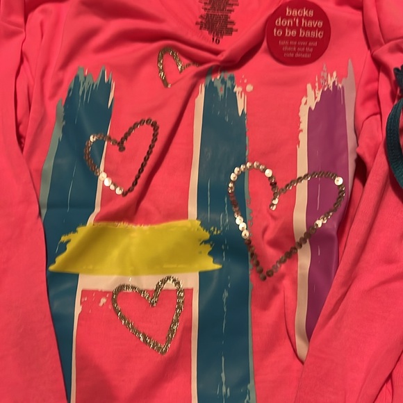 NWT Justice 2 piece PJ set size 10 - Picture 4 of 6